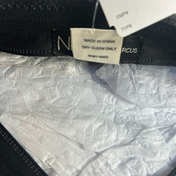 Neiman Marcus Mens Plaid Camel Hair Newsboy Cap Golf Hat One Size Black New $45 - Picture 3 of 3